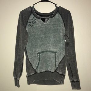 Fleece Fox Sweat Shirt